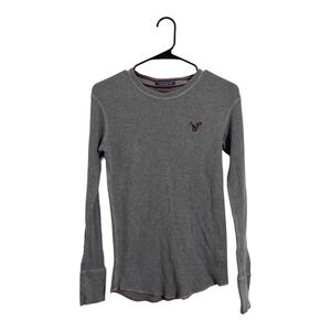 American Eagle Outfitters Vintage Fit Gray Waffle Knit Thermal Men's  Size XS